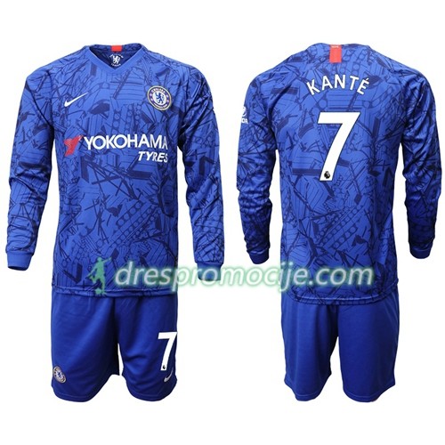 Chelsea Dres Kante 7 Dječji Domaći 2019/2020 Dugim Rukavima Chelsea Dres Kante 7 Dječji Domaći 2019/2020 Dugim Rukavima